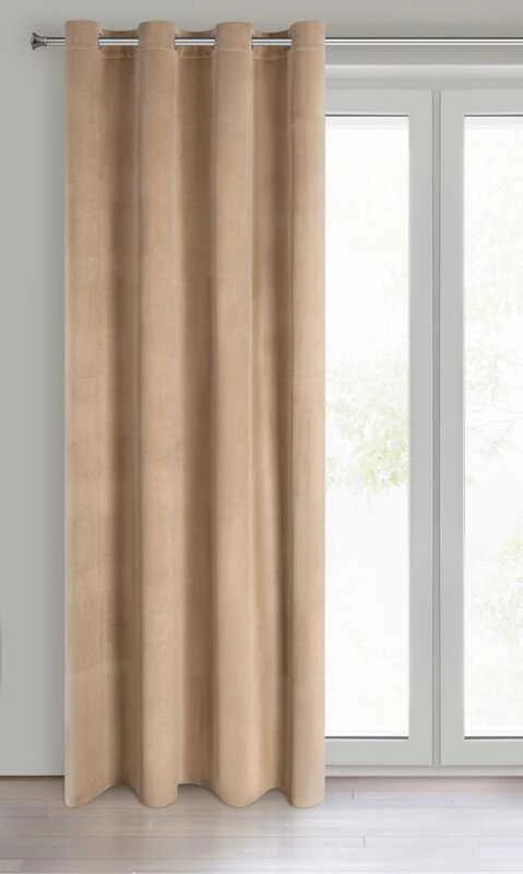 Eurofirany Užuolaidos 140x250 Rosa smėlio sp