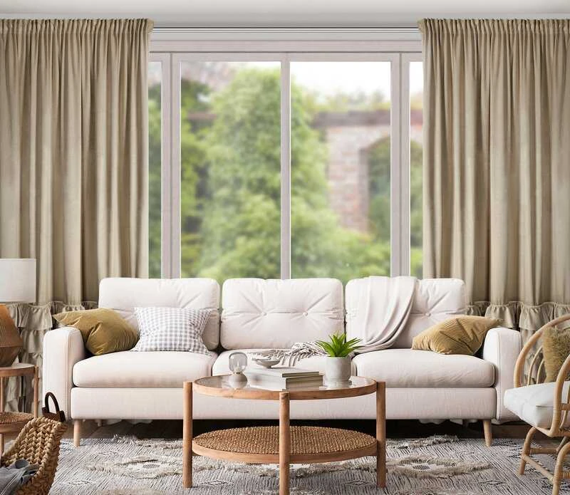 Eurofirany ZAS/CARLI/C.BEIGE 140X270 T