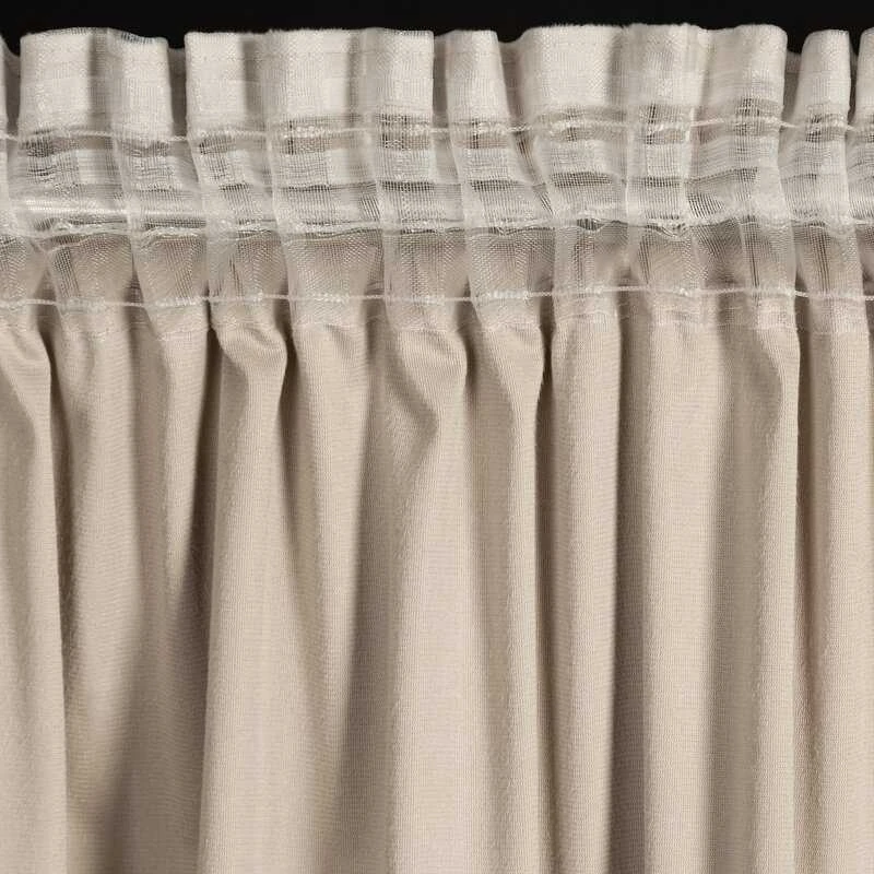 Eurofirany Euro užuolaidos ZAS/DANI/BEIGE 140X270 T