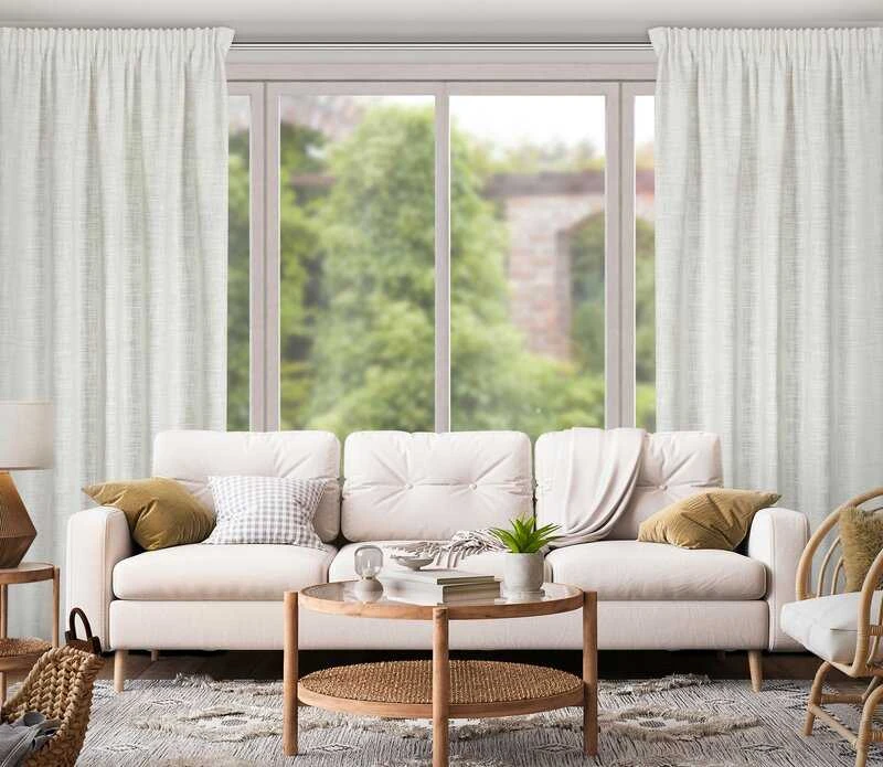 Eurofirany Euro užuolaidos ZAS/ROSI/BEIGE+SRE 140X270 T