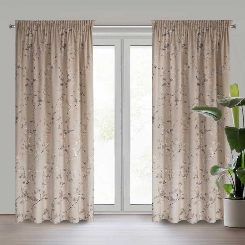 Eurofirany ZAS/SELENA/BEIGE 140X270 T