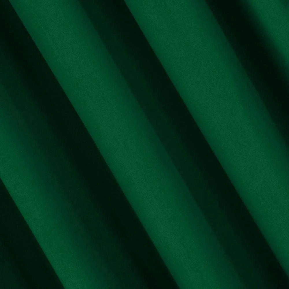 Eurofirany PIERRE CARDIN SIBEL Naktinė užuolaida iš minkšto aksomo, 260 g/m2, 140X270 cm, juosta / tunelis / kabliukai, spalva: žalia