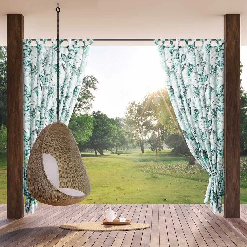 Eurofirany ZAS/GARDEN2/B+ZI 155X220 WIND/VELCRO