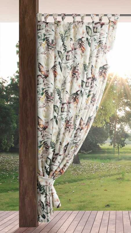 Eurofirany ZAS/GARDEN2/B+ST 155X240 WIND/VELCRO