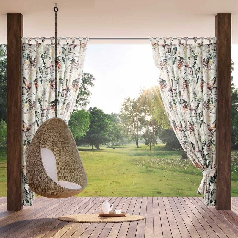 Eurofirany ZAS/GARDEN2/B+ST 155X240 WIND/VELCRO
