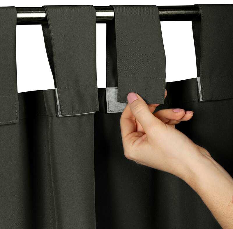 Eurofirany Euro užuolaidos ZAS/GARDEN/GRAF 155X240 WIND/VELCRO