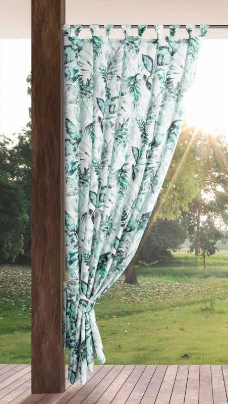 Eurofirany ZAS/GARDEN2/B+ZI 155X260 SZEL/VELCRO
