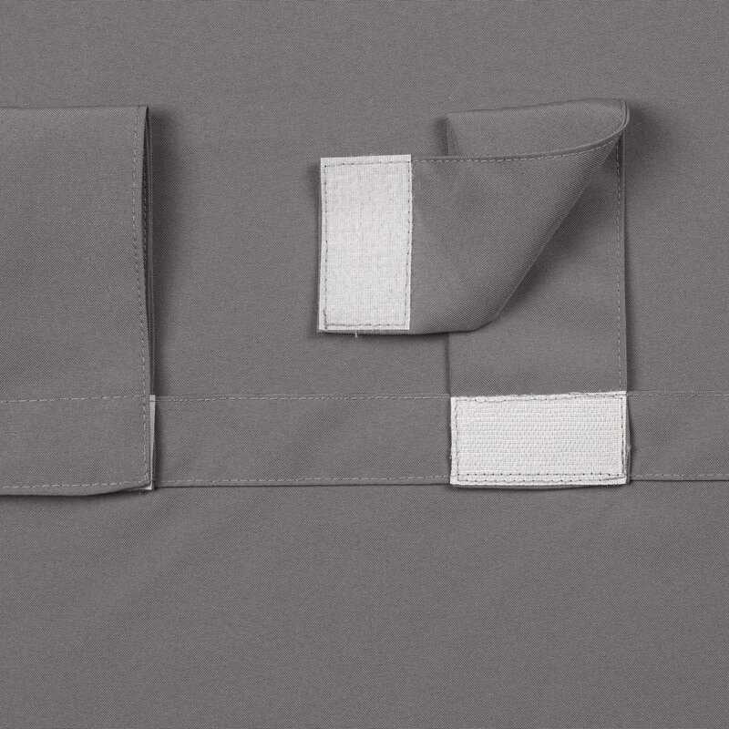 Eurofirany ZAS/GARDEN/STEEL 155X260 WIND/VELCRO