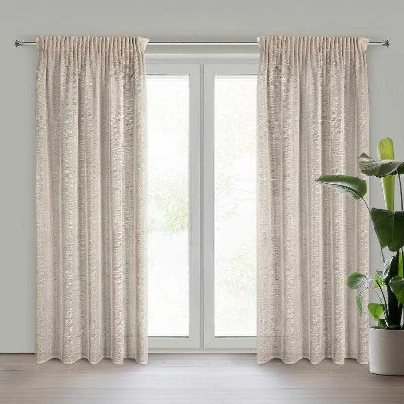 Eurofirany Euro užuolaidos ZAS/ALEKSA/BEIGE 140X270 T