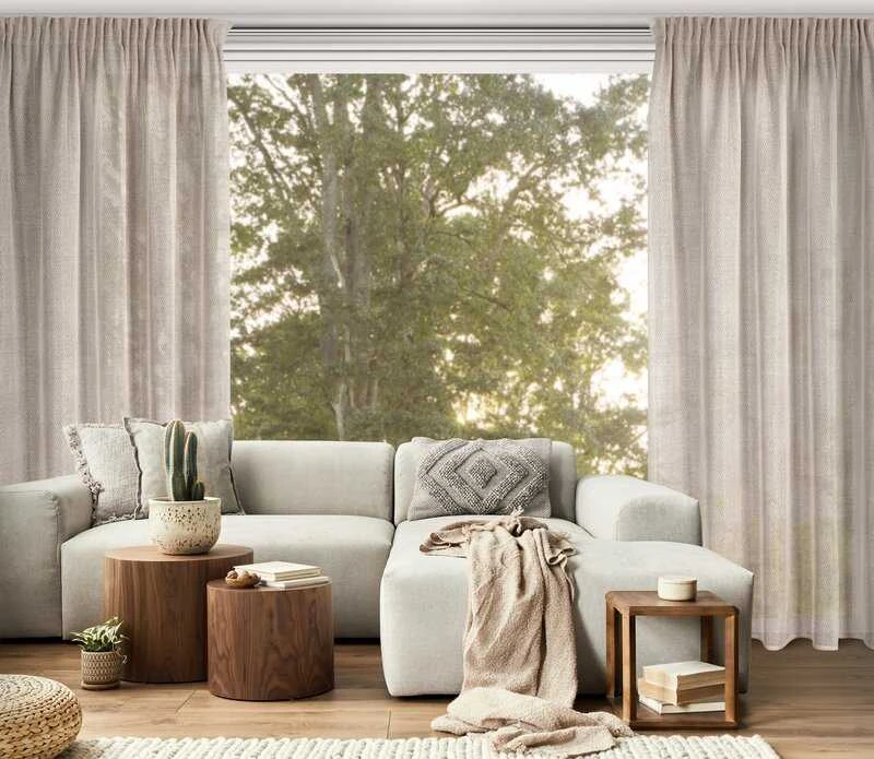 Eurofirany Euro užuolaidos ZAS/ALEKSA/BEIGE 140X270 T