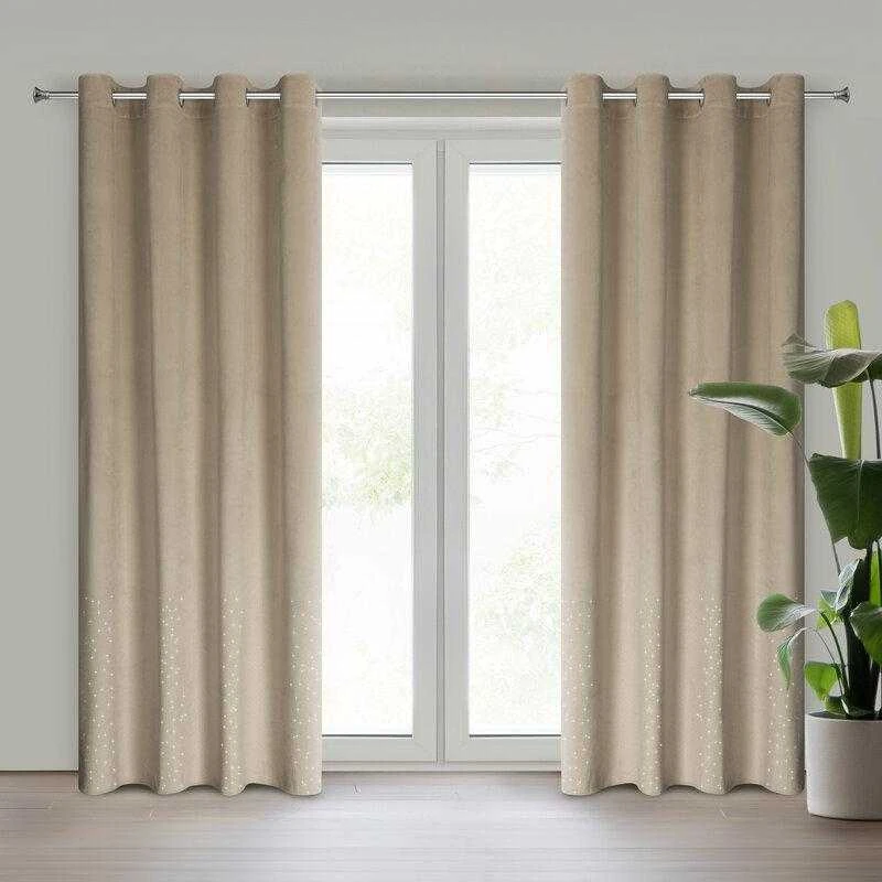 Eurofirany PAS/ARIADNA/BEIGE 140X250 TRANS