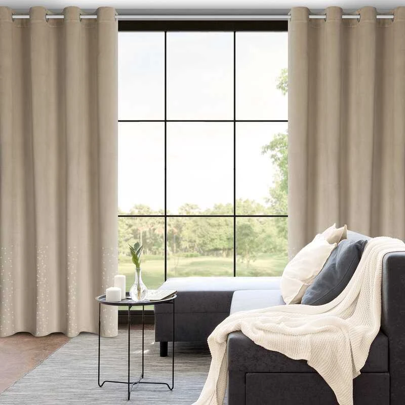 Eurofirany PAS/ARIADNA/BEIGE 140X250 TRANS