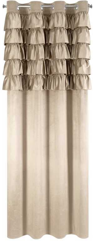 Eurofirany JUNGIKLIS ZAS/AURA/C.BEIGE 140X250