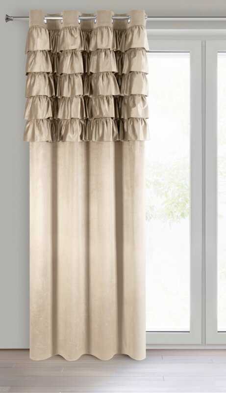 Eurofirany JUNGIKLIS ZAS/AURA/C.BEIGE 140X250
