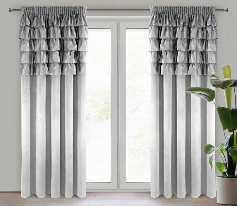 Eurofirany Euro užuolaidos ZAS/AURA/SREB 140X270 T