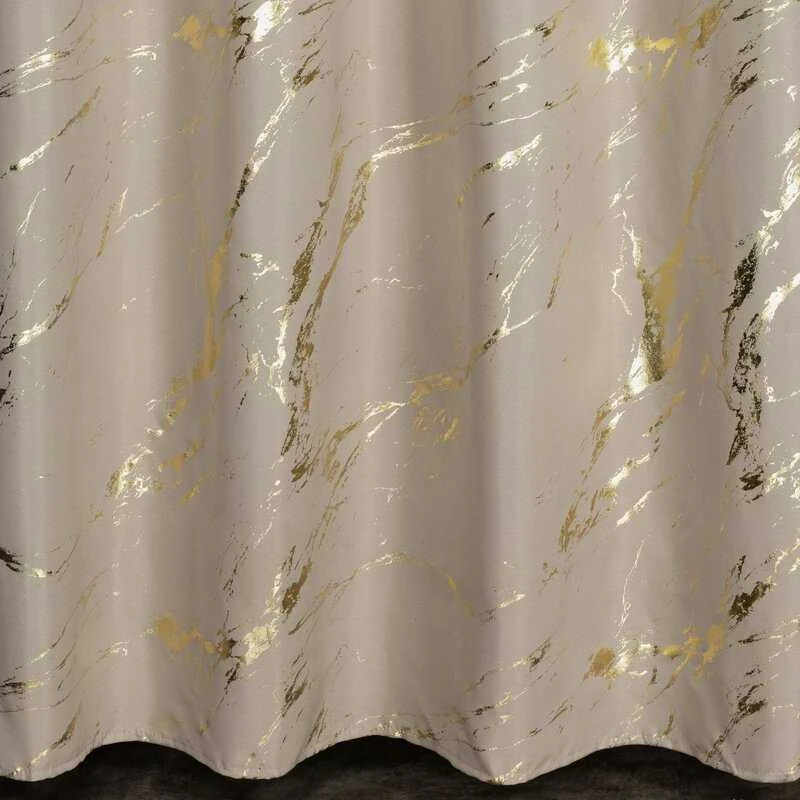 Eurofirany Euro užuolaidos ZAS/LANI/BEIGE+ZŁ 140X250 TRANSFER