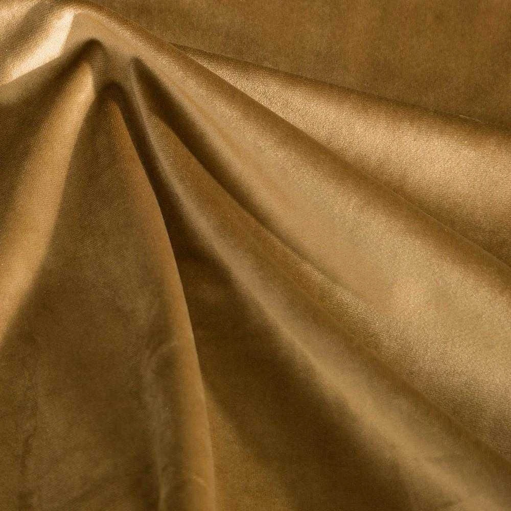 Naktinė užuolaida iš minkšto aksomo Eurofirany DIVA LINE RIA 140X270 cm, juosta/ tunelis/ kabliukai, 300 g/m2, spalva: medaus