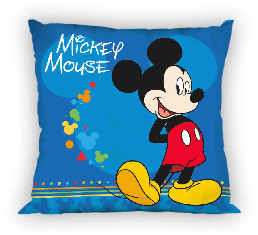 Faro MICKEY MOUSE medvilninis pagalvės užvalkalas 40x40 cm DISNEY