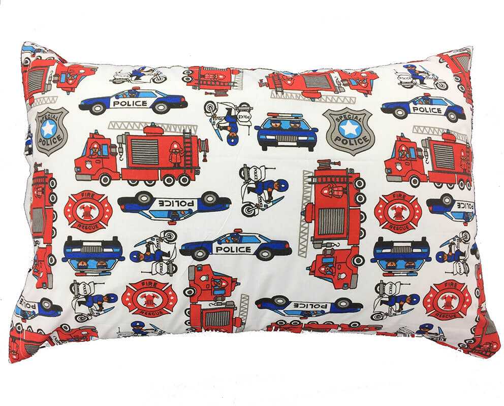 Extrapościel Užvalkalas 70x80 Straż Pożarna Policja Police obustronna