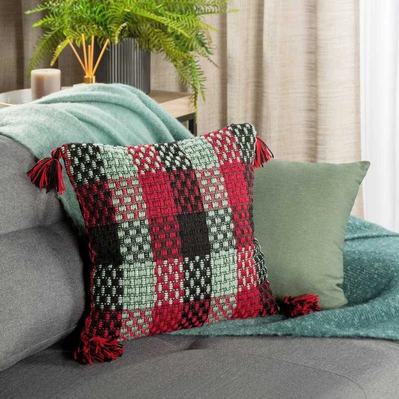 Eurofirany Eurocurtains CHP/HILAR 45X45 RAUDONA + MINT