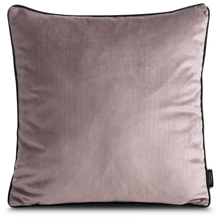 Švelniai violetinė aksominė dekoratyvinė pagalvėlė 45x45