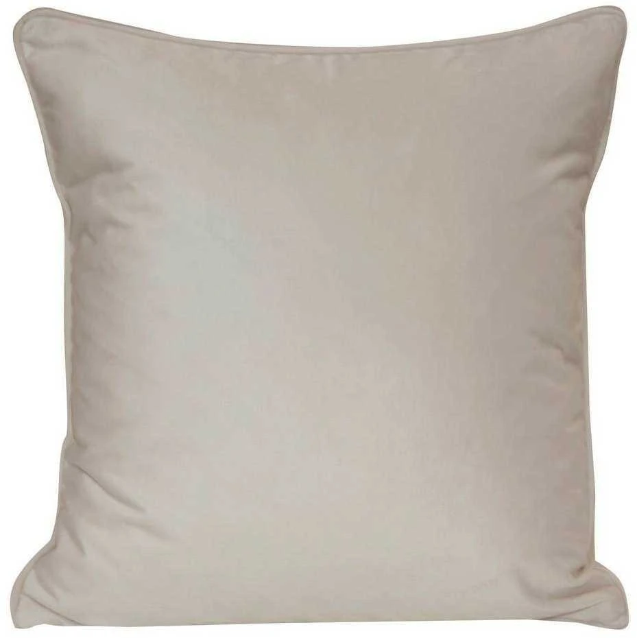 Eurofirany PIERRE CARDIN minkšto ir švelnaus aksomo pagalvės užvalkalas SIBEL, 45X45 cm, spalva: smėlio