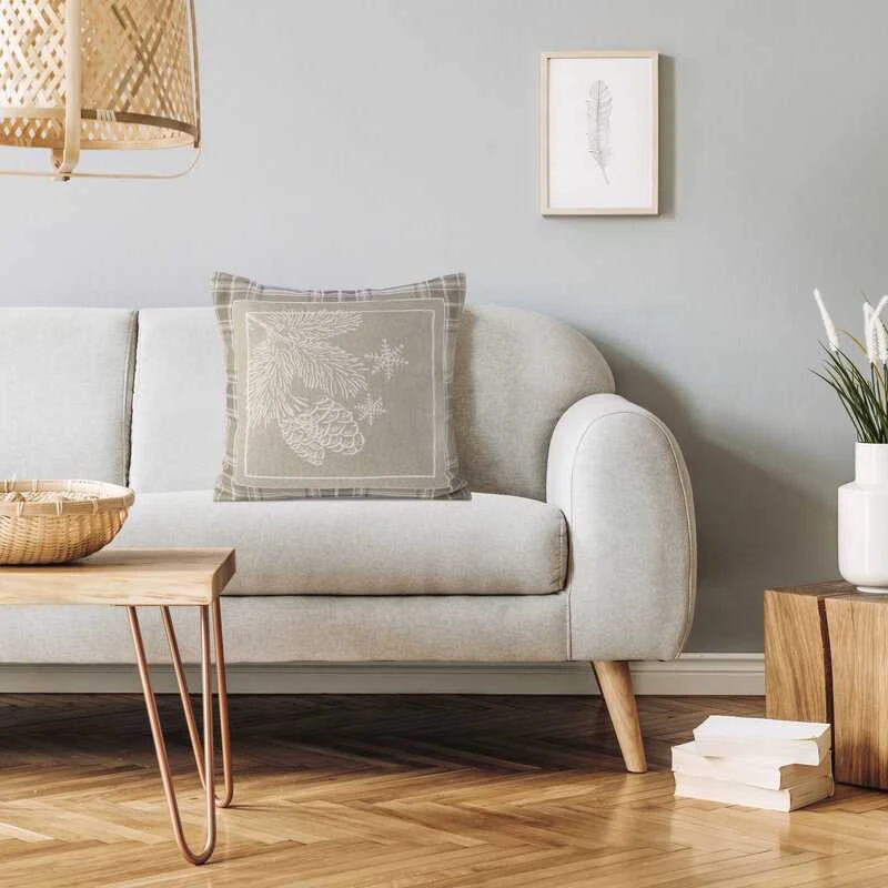 Eurofirany GOB/CHP/HOLLY/Ś 45X45 +/-5 % C. BEIGE Pagalvės užvalkalas Pagalvės užvalkalas