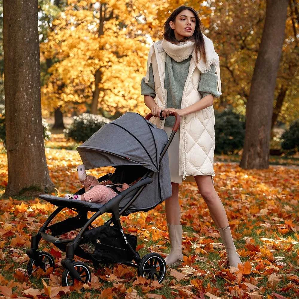 Petite&Mars Petite & Mars Cross - lengvas vežimėlis | Antracito mėlyna