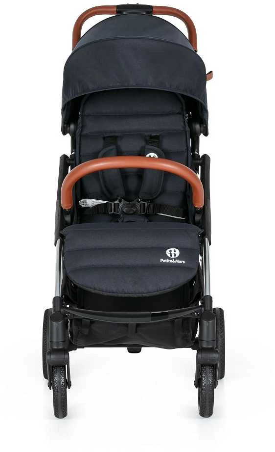 Petite&Mars Petite & Mars Cross - lengvas vežimėlis | Antracito mėlyna