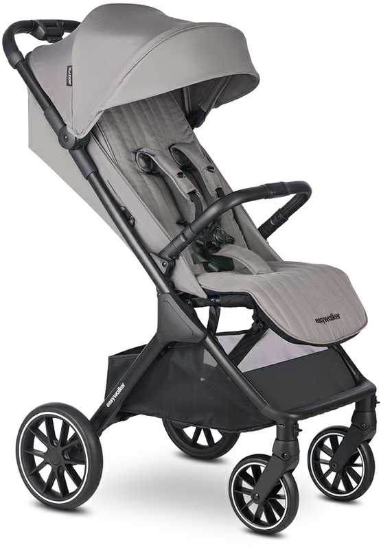 Easywalker Jackey 2 XL - lengvas miesto vežimėlis su dideliais ratais | Akmenukų kamuoliukai