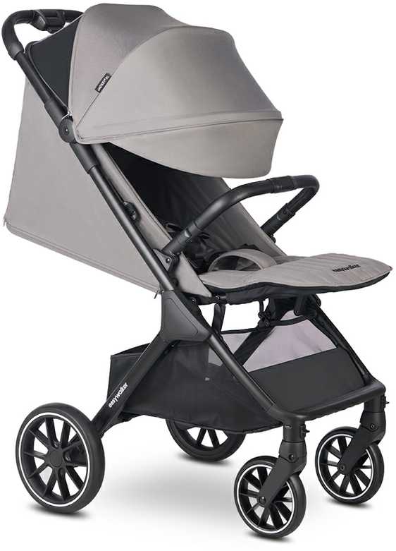 Easywalker Jackey 2 XL - lengvas miesto vežimėlis su dideliais ratais | Akmenukų kamuoliukai