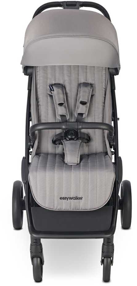 Easywalker Jackey 2 XL - lengvas miesto vežimėlis su dideliais ratais | Akmenukų kamuoliukai