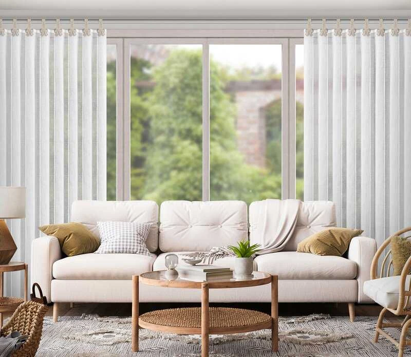 Eurofirany Euro užuolaidos FIR/MELISA/B+BEIGE 140X250 WID