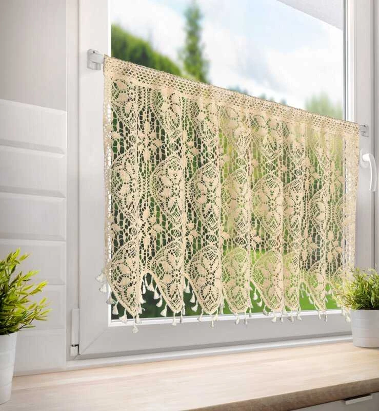 Eurofirany FIR/MOLY/Šviesiai smėlio spalvos 60X150/TUNELIS