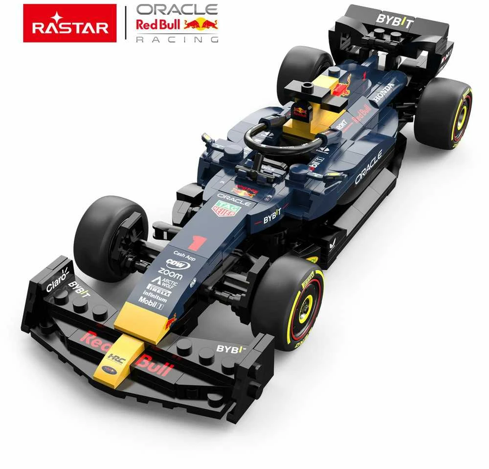 Bburago RASTAR 1:24 surenkamas automodelis Raudona Bull F1 RB19, 92500