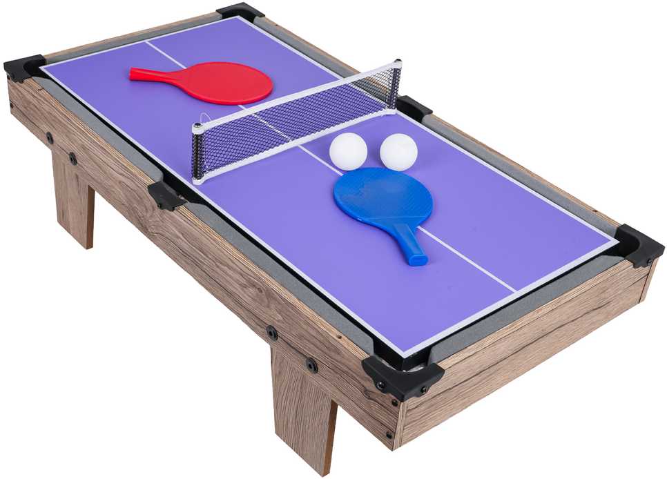 Žaidimų stalas 4in1 pilkas