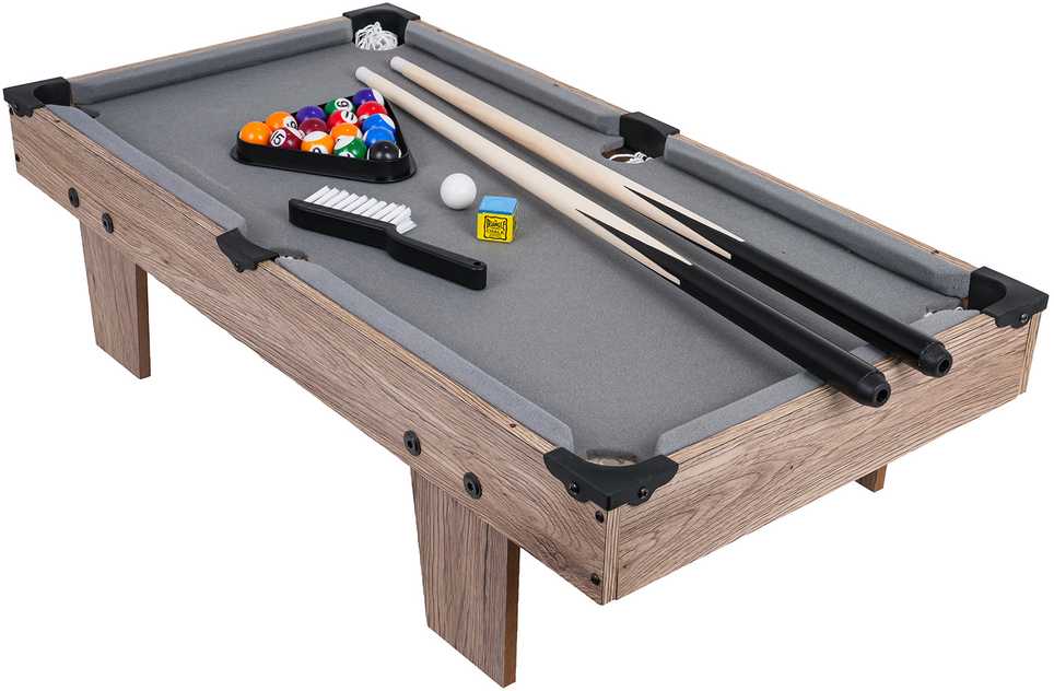 Žaidimų stalas 4in1 pilkas