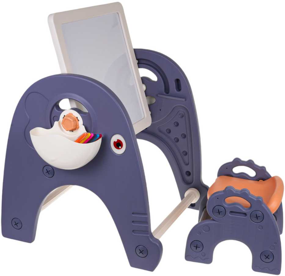 Mokomasis stalas ir kėdė 4in1