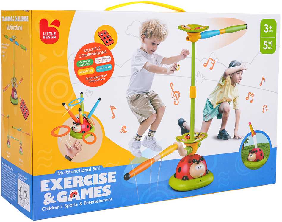 Vikrumo ir sporto žaidimų rinkinys 5in1
