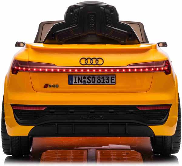Ramiz Sp. z o.o. Ramiz Sp. su o.o. Elektromobilis Audi SQ8 geltonas 12V 2x35W