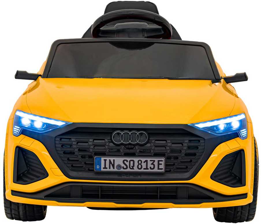 Ramiz Sp. z o.o. Ramiz Sp. su o.o. Elektromobilis Audi SQ8 geltonas 12V 2x35W