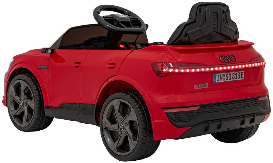 RAMIZ Elektromobilis Audi SQ8 raudonas 12V 2x35W