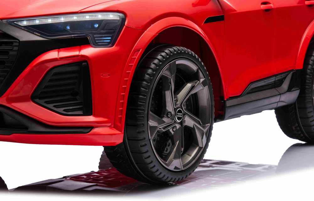 RAMIZ Elektromobilis Audi SQ8 raudonas 12V 2x35W