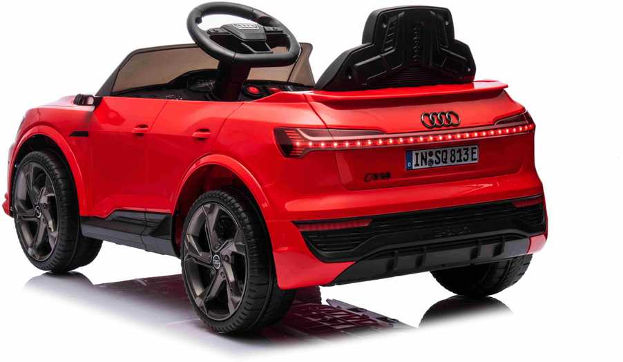 RAMIZ Elektromobilis Audi SQ8 raudonas 12V 2x35W