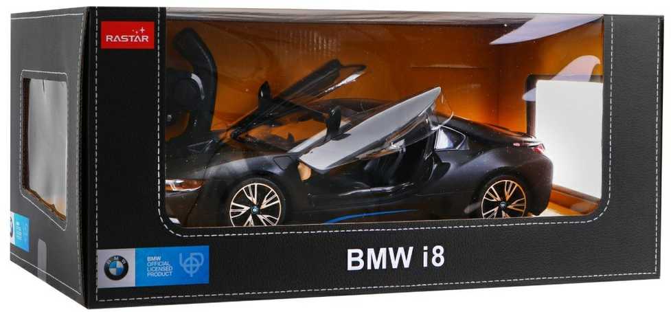 RC BMW i8 juodas RASTAR 1:14