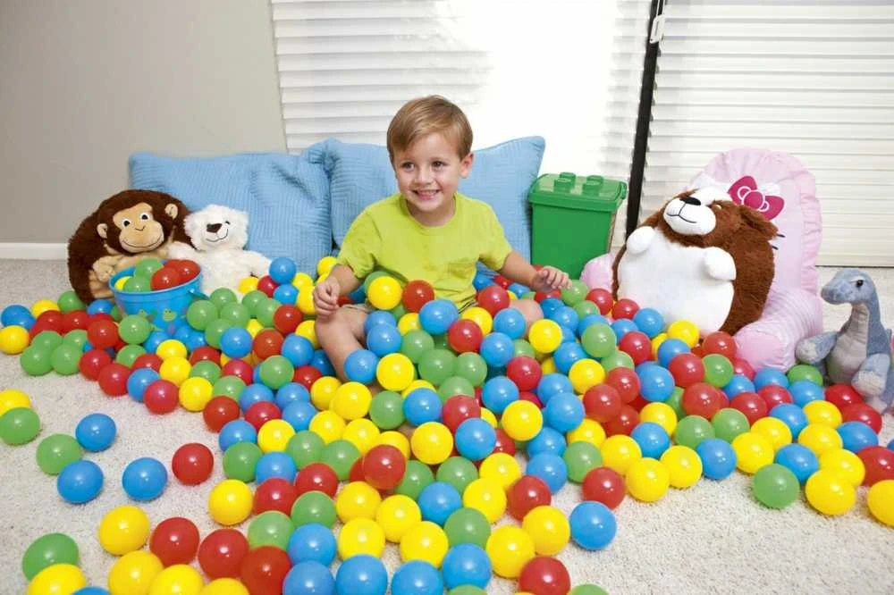 BestWay kamuoliukai 100vnt., 6,5 cm Splash & Play art. 52027