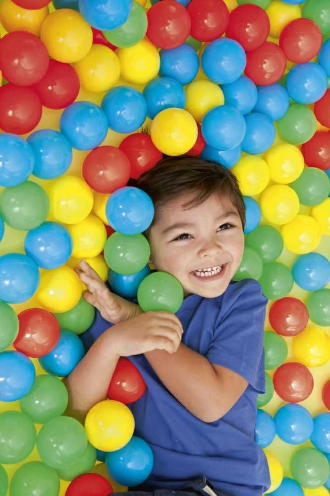BestWay kamuoliukai 100vnt., 6,5 cm Splash & Play art. 52027