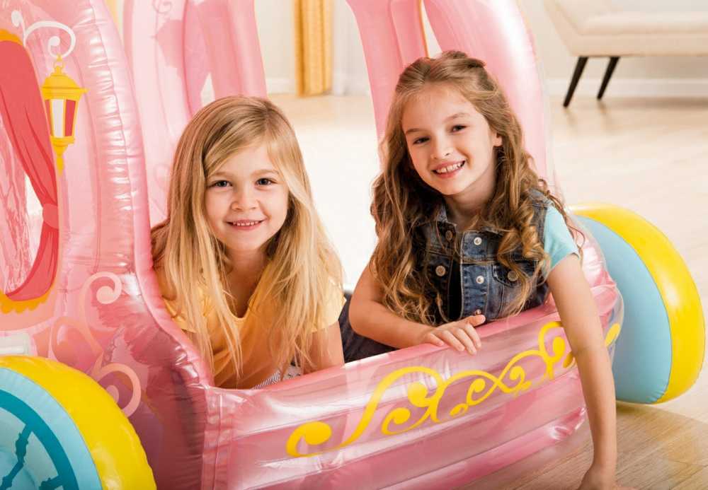 Intex Princess Carriage Pripučiamas 56514NP Rožinė