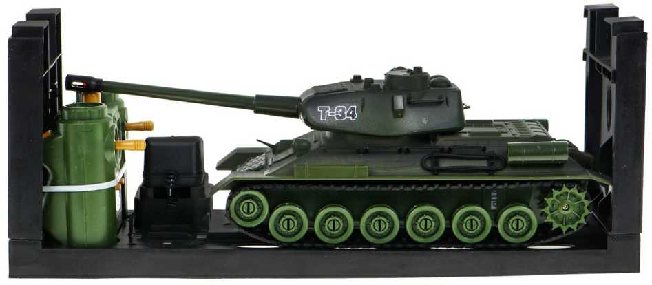 DWM Nuotolinio valdymo tankas Tiger Vs T-34 1:28