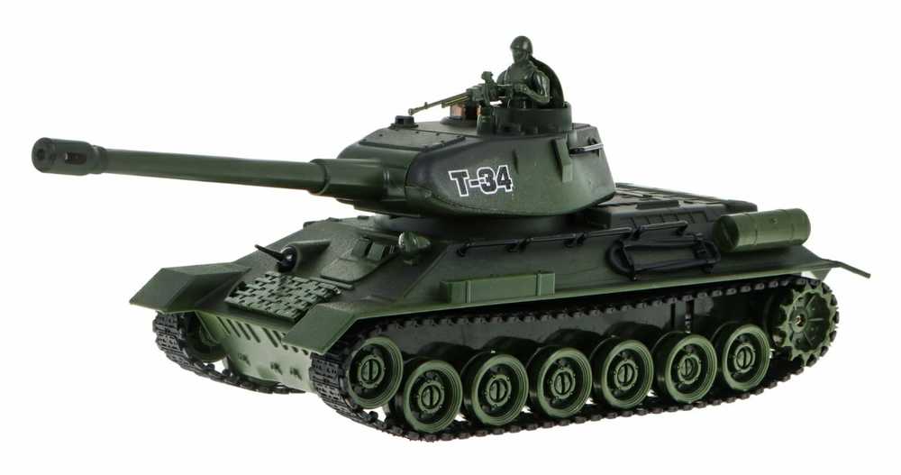 DWM Nuotolinio valdymo tankas Tiger Vs T-34 1:28